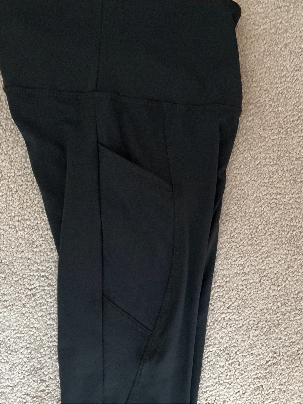 STRUT THIS- BLACK LEGGINGS SIZE- ONE SIZE- BLACK - NWOT